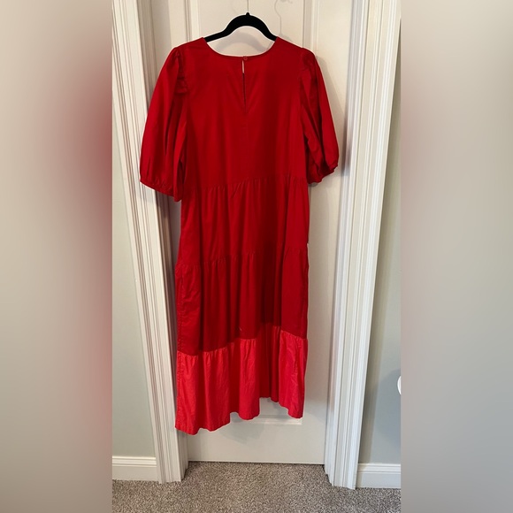 Old Navy Vibrant Red Dress - Picture 4 of 4